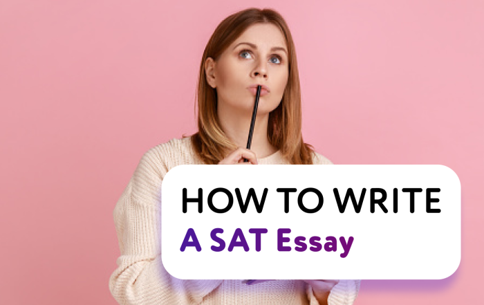 How to Write SAT Essay